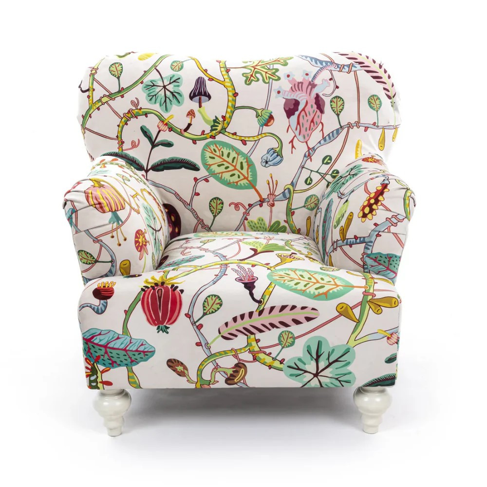Seletti Botanical Goddess Armchair Armchair-White