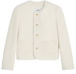 CELINE Icone jacket in cashmere and wool natté