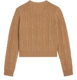 CELINE Crewneck sweater in chains cashmere