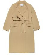 ACNE STUDIOS Long belted coat in cashmere blend