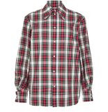 CELINE Shirt in tartan cotton