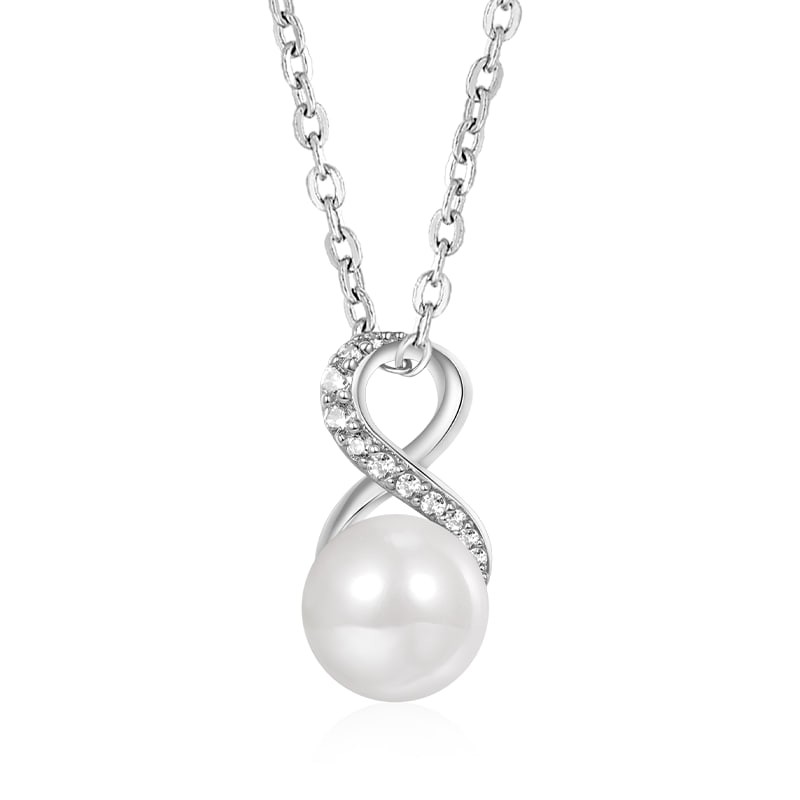 Gino Shi Shining Endless Love Pearl Necklace